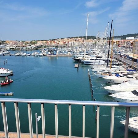 Studio Cap D Agde Vue Port Exterior foto